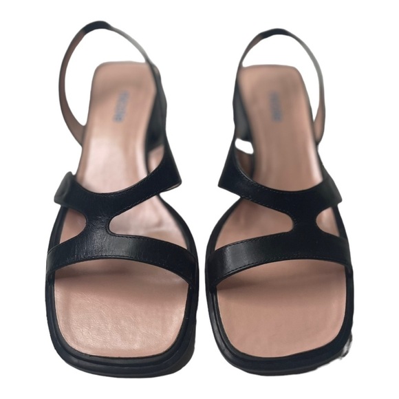 Y2K Nicole Sandy Women’s Black Heeled Sandals - Picture 3 of 9